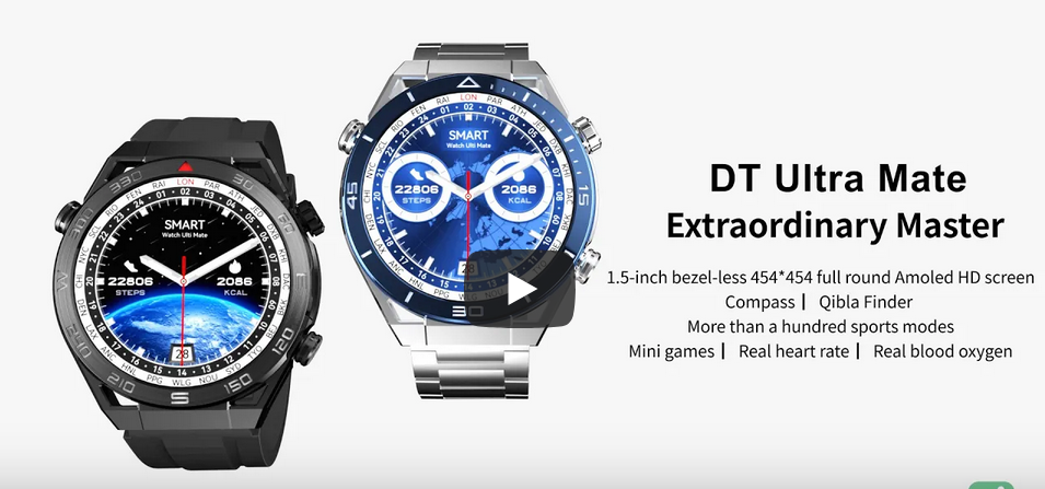 New Arrival DT Ultra Mate: classic watch appearance with advanced wearable tech